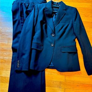 Classic Black Banana Republic Suit Set